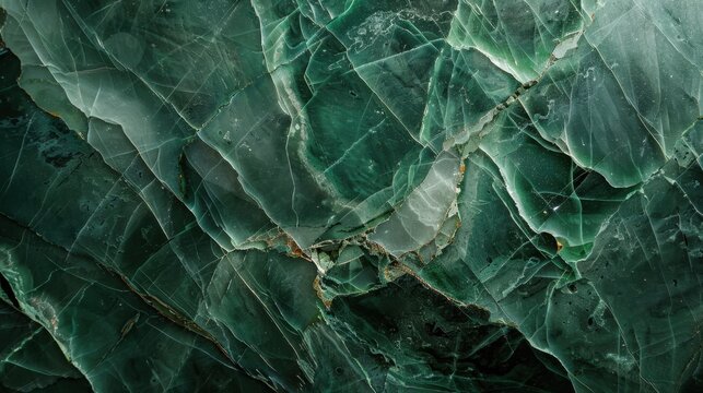 Abstract green marble texture background	
