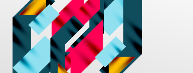 Dynamic lines and triangles. Vector Illustration For Wallpaper, Banner, Background, Card, Book Illustration, landing page