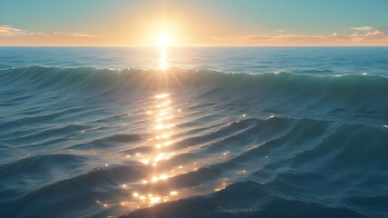 Beautiful landscape illustration