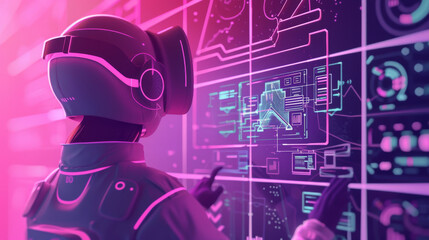 Integrate generative AI into IDEs for interactive design prototyping, generating UI/UX mockups from user input and guidelines