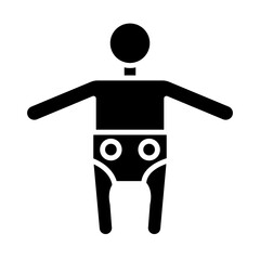 Pediatric Physiotherapy glyph icon