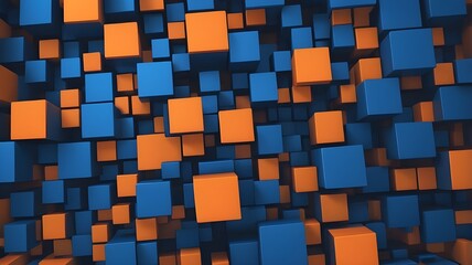 abstract background of cubes