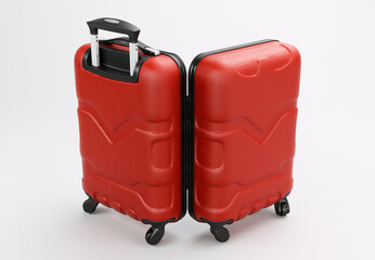 Plastic Travel Luggage Suitcase