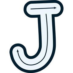 Alphabet Tracing Guide Line