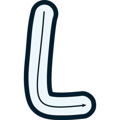 Alphabet Tracing Guide Line