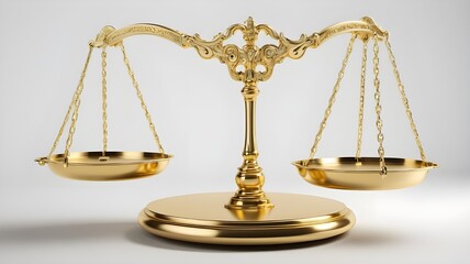 Scale isolated on white background