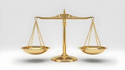 Scale isolated on white background