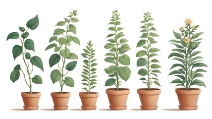 Stages of plant growth