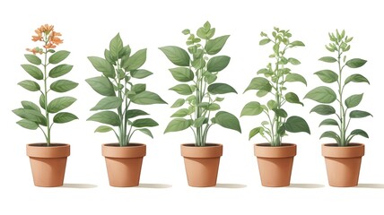 Stages of plant growth