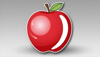 illustration of an apple