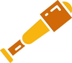 Telescope Icon Illustration
