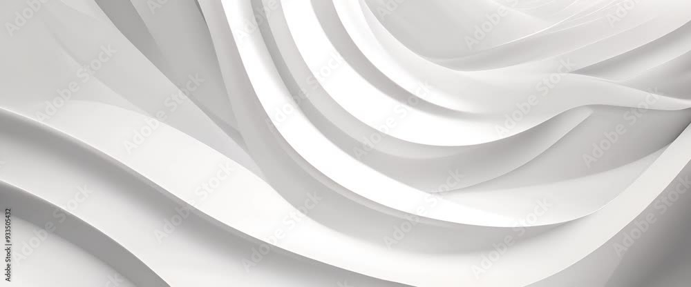 Poster light white fluid creative animated background seamless looped universal minimalistic banner geometr