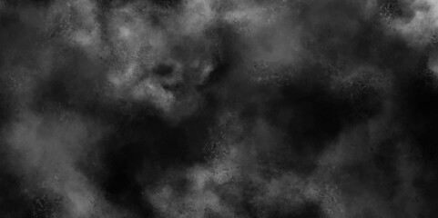 Abstract grey storm cloud texture. black dramatic smoke brush effect smoke swirls misty fog isolated, background. Gray grunge painted paper textured canvas for design watercolor scraped vector.	