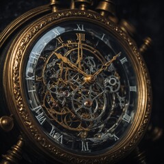 Fototapeta premium The significance of mechanical complications in enhancing high-end watch design
