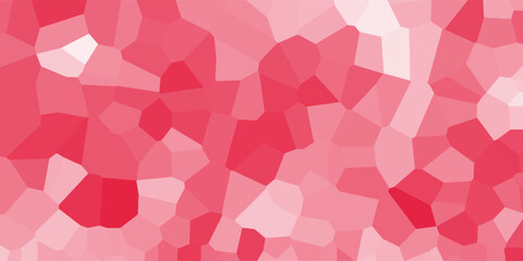 Abstract Low Polygon pink gradient Generative Crystal texture background Geometric colored background for interior solutions or covers. Mosaic or polygon elements for Cement kitchen decor.	