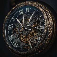 Fototapeta premium The significance of mechanical complications in high-end watch design