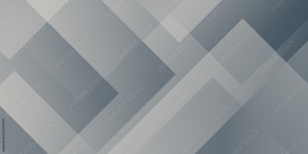 Poster modern abstract grey and blue transparent background with squares shapes.space futuristic design con