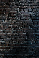 realistic outside old brick wall texture moody lighting, high speed continuous shooting UHD, generative ai