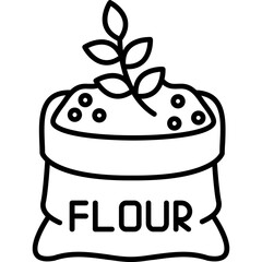 Flour Icon
