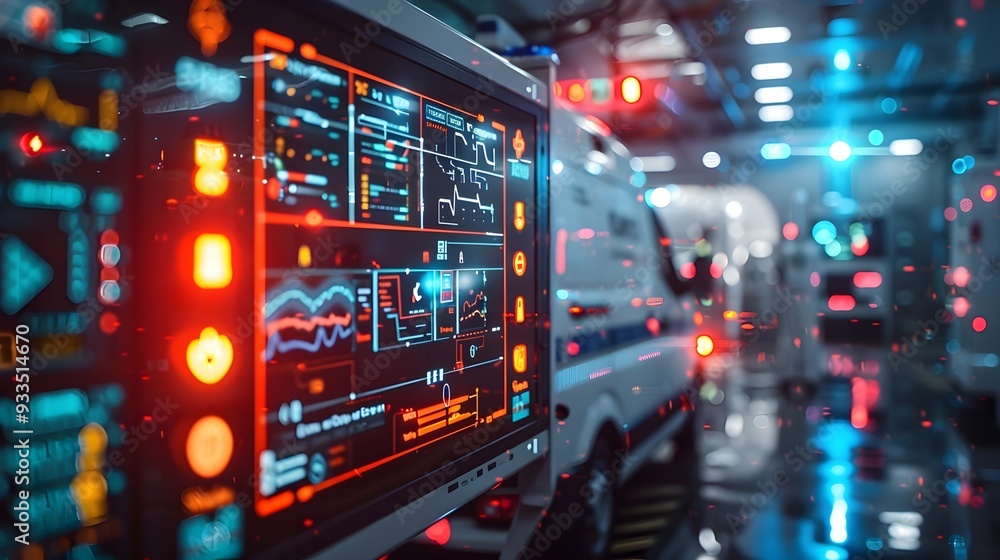 Poster advanced emergency response system with real time communication and coordination tools