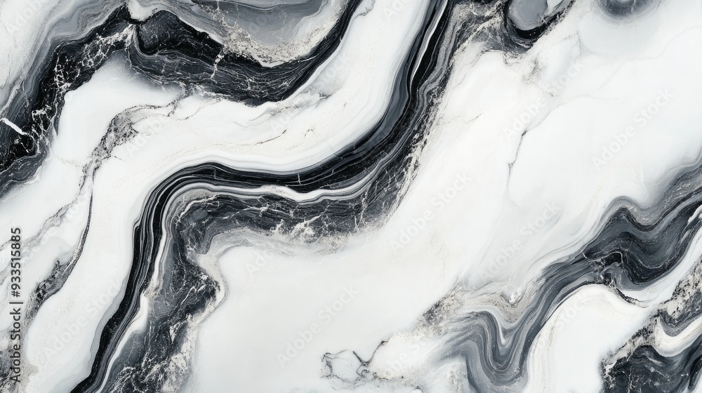 Poster marble texture seamless pattern with swirling veins, an abstract design element for elegant and time