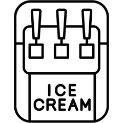 Ice cream machine Icon