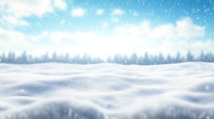 Fototapeta premium Snowy Landscape