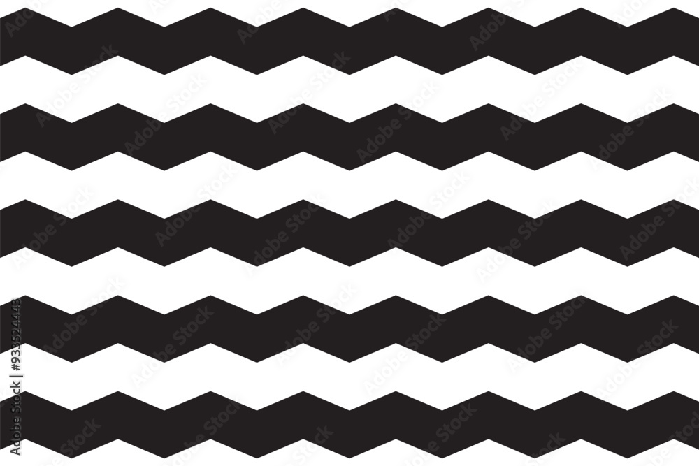 Poster vector zigzag lines and waves, wavy pattern. squiggle zig zag frame with wiggle. curvy undulate para