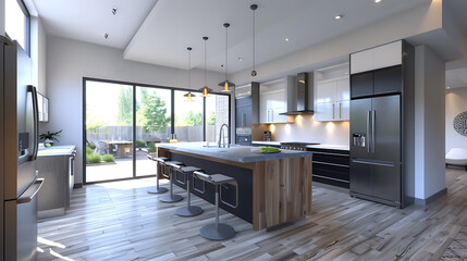 Obraz premium kitchen interior