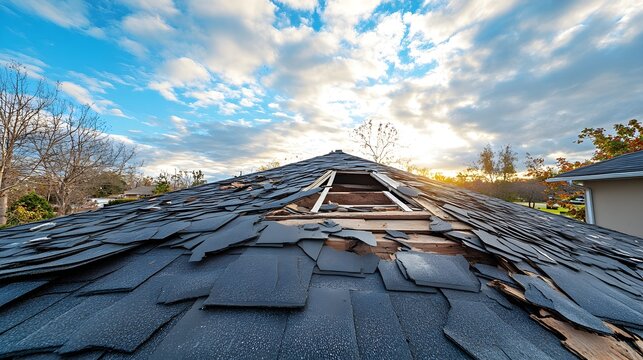 Best practices for documenting hail damage on a shingle roof for insurance claims