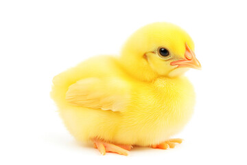 Obraz premium Yellow beautiful young chicken