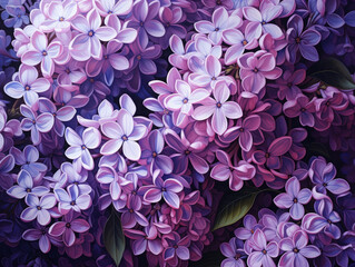 Fototapeta premium Superb Purple crocus flowers on spring mountain