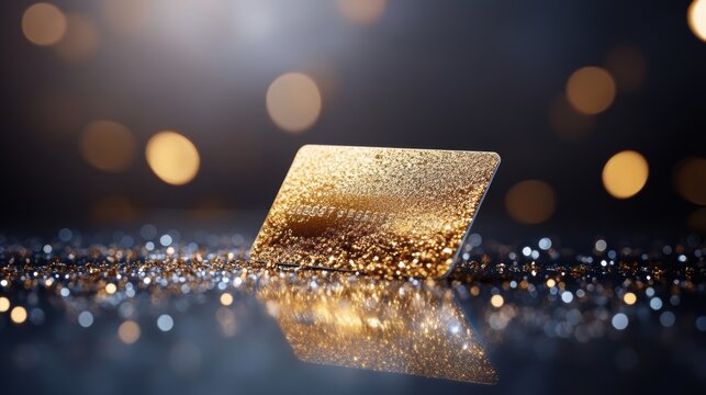 A close up shot of a club membership card, emphasizing the value and prestige of belonging.