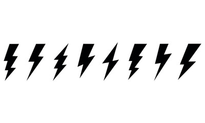 black lightning icons