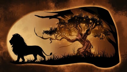 a captivating scene with a black and purple background