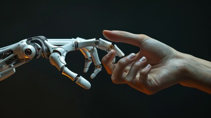 the concept of human interaction with artificial intelligence.