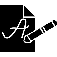 Calligraphy Icon