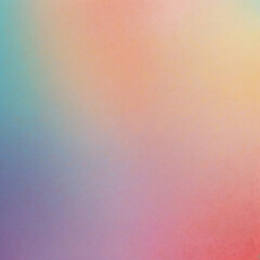 Obraz premium A colorful abstract watercolor background with a vintage, textured feel featuring pink, green, and blue tones pastel.