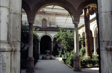 Fototapeta premium Old court in Ecija, Andalucia, Spain