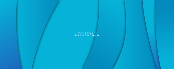 Paper cut background wallpaper vector design for banner or backdrop.