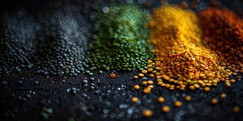 close up of a blue and yellow ball