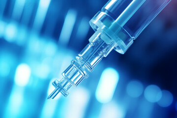 Clinical chemistry laboratory sciences equipment in the research lab room for the experiment.