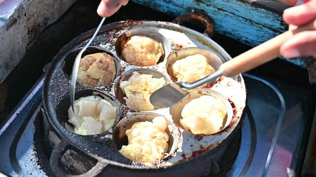 cilor snacks or egg aci, Indonesian snacks