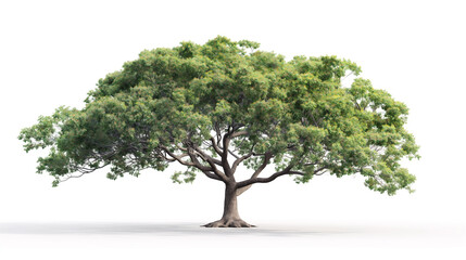 Large, healthy tree with a dense canopy, isolated on a white background.