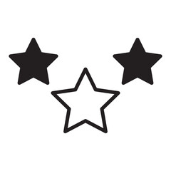Star Solid Black
