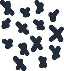 Abstract Scribble Shape Icon