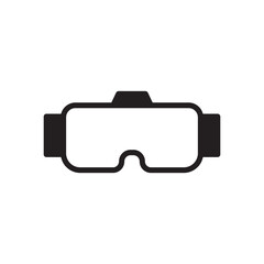 VR Glasses Solid Black