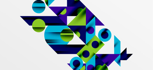 Geometric neo patterns. Abstract background for covers, banners, flyers and posters and other templates