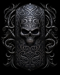 Fototapeta premium royal skull