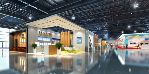 modern interior exhibition